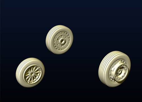 CMK Q48215 1:48 North-American F-86K Sabre Dog Wheels