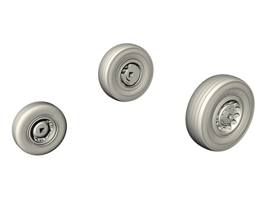 CMK Q48278 1:48 de Havilland Sea Vixen FAW.2. Wheels Set