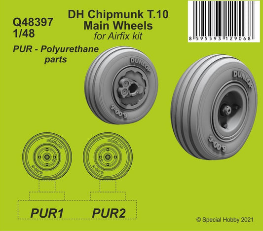 CMK Q48397 1:48 de Havilland Chipmunk T.10 Main Wheels