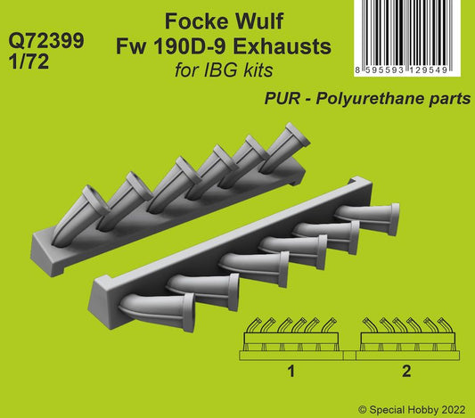 CMK Q72399 1:72 Focke-Wulf Fw-190D-9 Exhausts