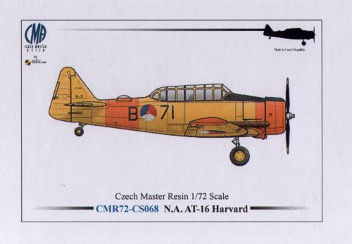 Czech Master Resin CS068 1:72 North-American AT-16 Harvard Dutch Texan Conversion