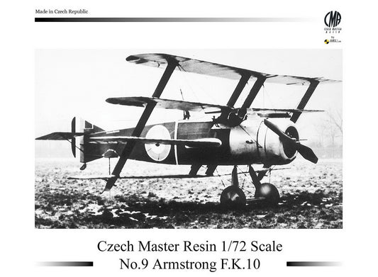 Czech Master Resin 72-009 1:72 Armstrong F.K.10