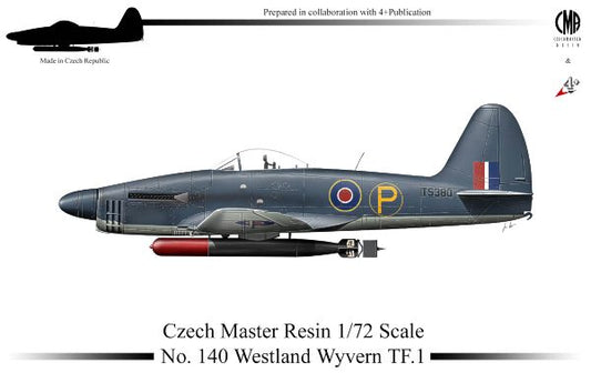 Czech Master Resin 72-140 1:72 Westland Wyvern TF.1