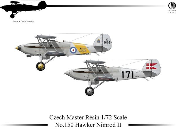 Czech Master Resin CMR72-150 1:72 Hawker Nimrod Mk.II