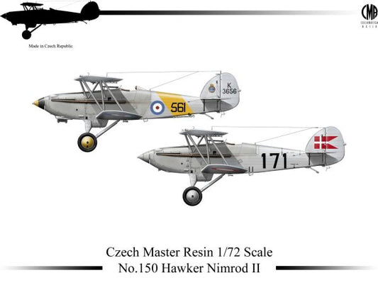 Czech Master Resin CMR72-150 1:72 Hawker Nimrod Mk.II