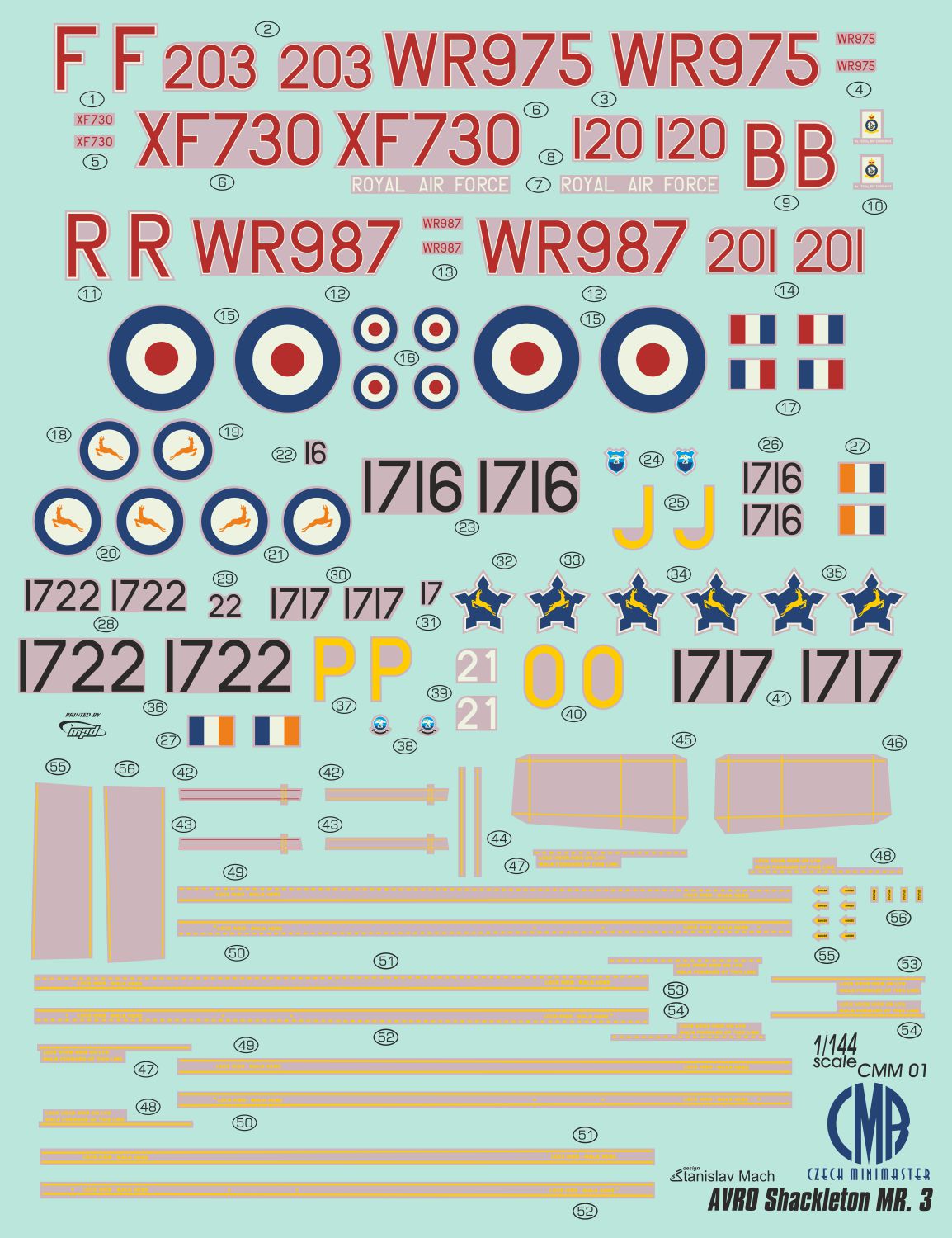 Czech Master Resin CMR144-001 1:144 Avro Shackleton MR.3 'The Growler'