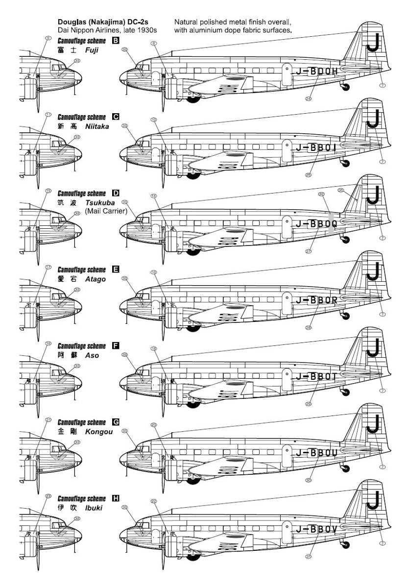 Czech Master Resin 144-010 1:144 Douglas DC-2 'Civilian Service'