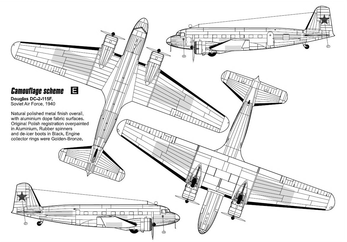 Czech Master Resin 144-011 1:144 Douglas DC-2 'Military Service Around the World'