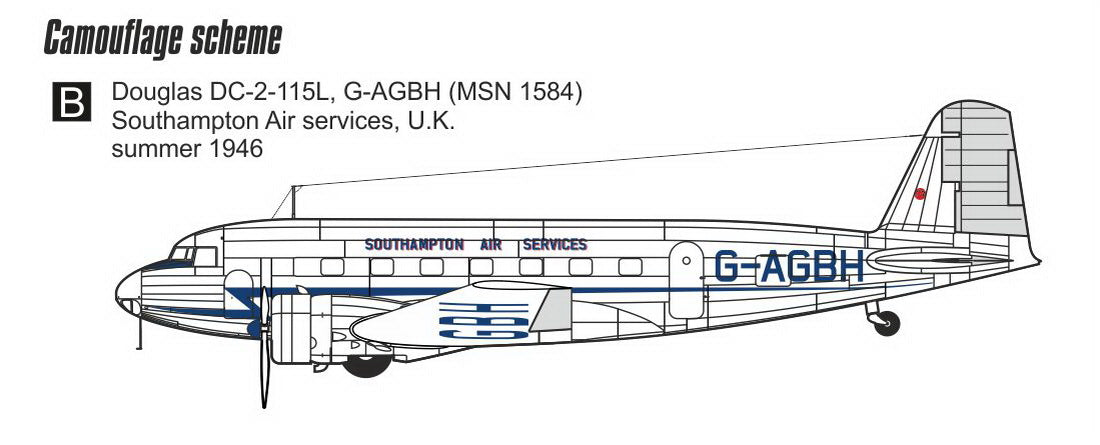 Czech Master Resin CMR144-013 1:144 Douglas DC-2 'Deuce'