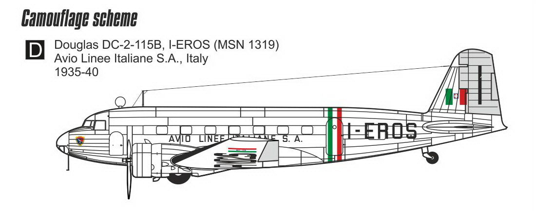 Czech Master Resin CMR144-013 1:144 Douglas DC-2 'Deuce'