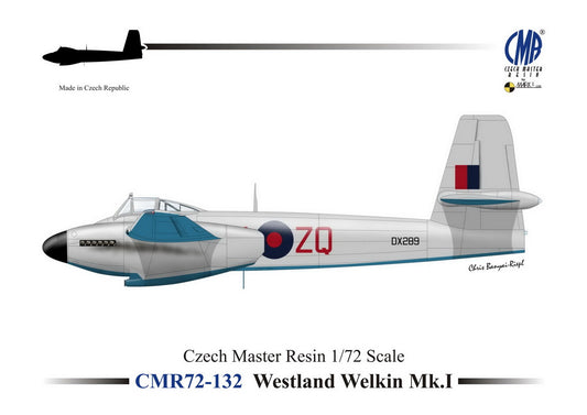 Czech Master Resin 72-132 1:72 Westland Welkin Mk.I