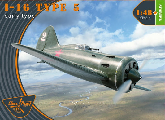 Clear Prop Models 4814 1:48 Polikarpov I-16 Type 5 Early Type Starter