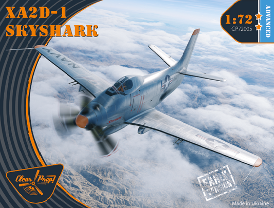 Clear Prop Models 72005 1:72 Douglas XA2D-1 Skyshark Advanced