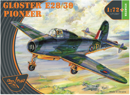 Clear Prop Models 72007 1:72 Gloster E28/39 Pioneer Starter