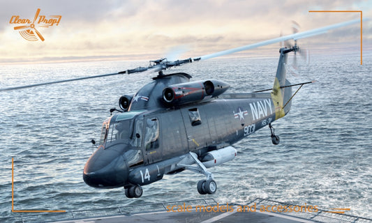 Clear Prop Models CP72018 1:72 Kaman HH-2D Seasprite ADVANCED KIT