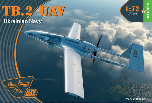 Clear Prop Models 72034 1:72 Bayraktar TB.2 UAV Ukrainian Navy Starter