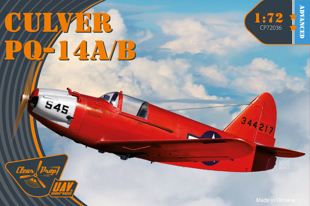 Clear Prop Models CP72036 1:72 Culver PQ-14A/B