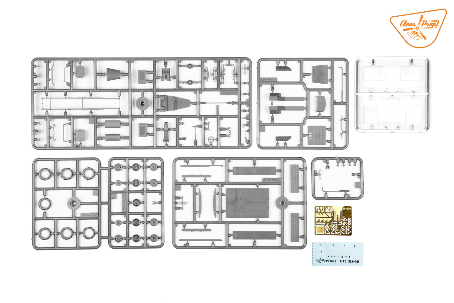 Clear Prop Models CP72043 1:72 Soviet ZiS-5V Advanced kit