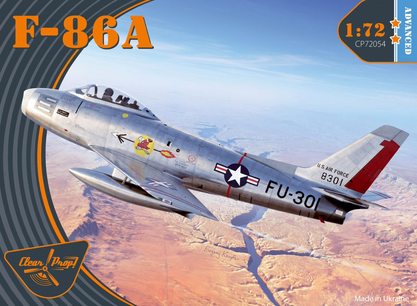 Clear Prop Models CP72054 1:72 North-American F-86A Sabre