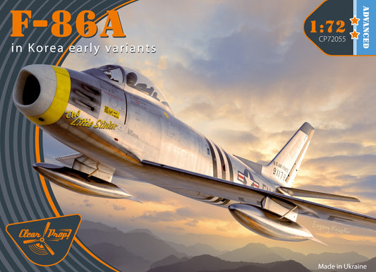 Clear Prop Models CP72055 1:72 North-American F-86A Sabre in Korea early variants