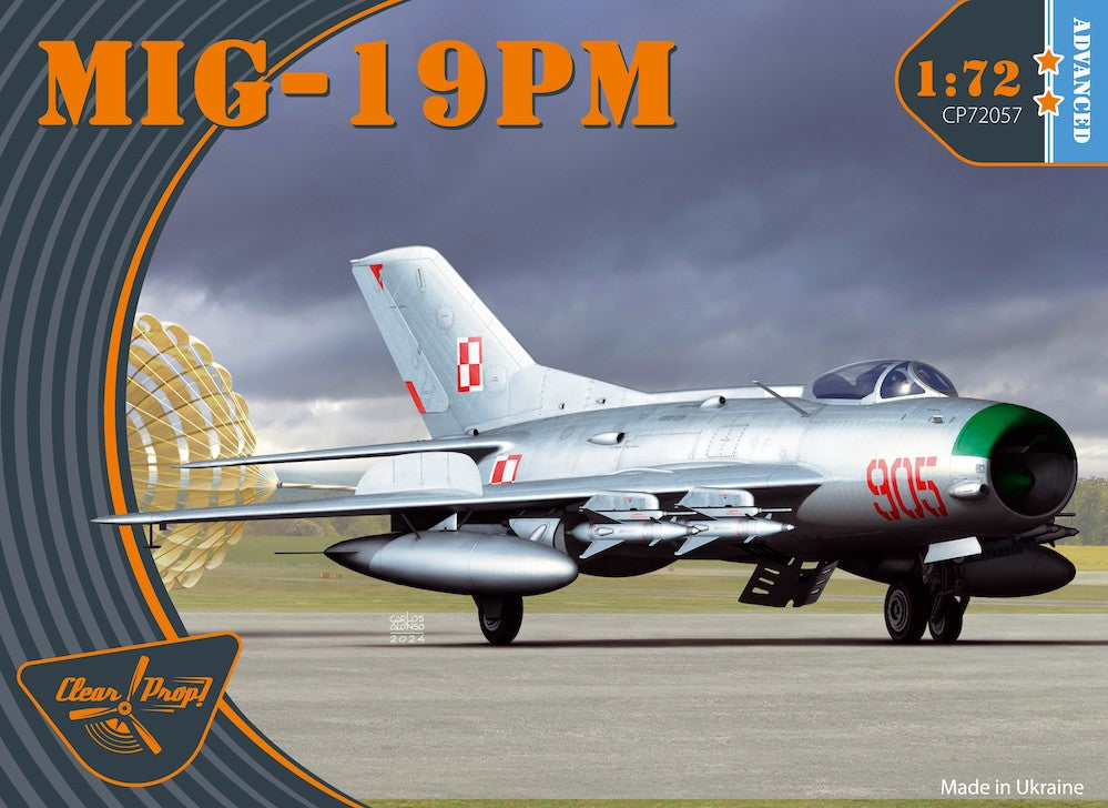 Clear Prop Models CP72057 1:72 Mikoyan MiG-19PM