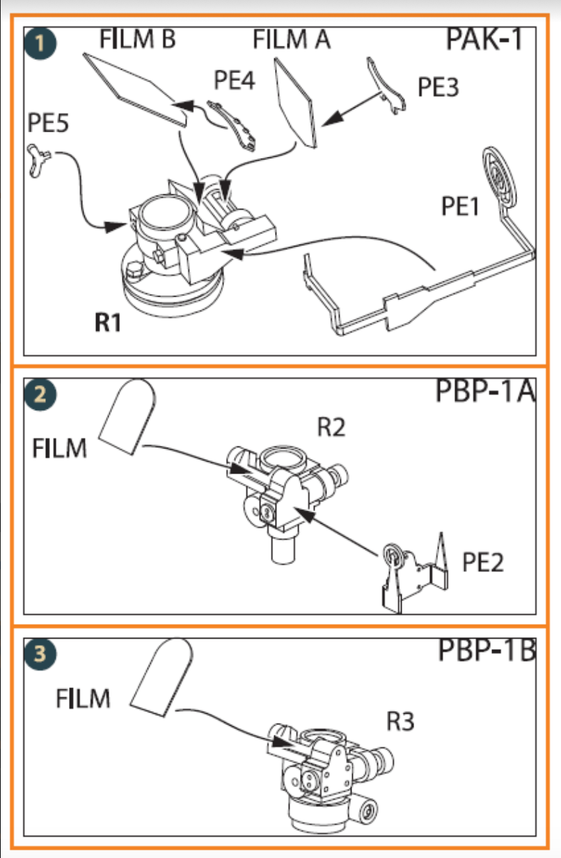 Clear Prop Models A48002 1:48 Soviet WWII Gun Sights (PAK-1, PBP-1A, PBP-1B)