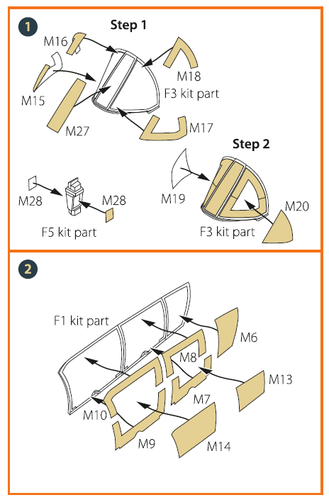 Clear Prop Models A48010 1:48 North-American/Rockwell OV-10Ð/D Bronco Paint Mask