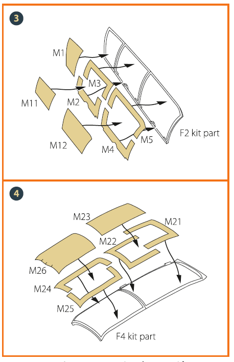 Clear Prop Models A48010 1:48 North-American/Rockwell OV-10Ð/D Bronco Paint Mask