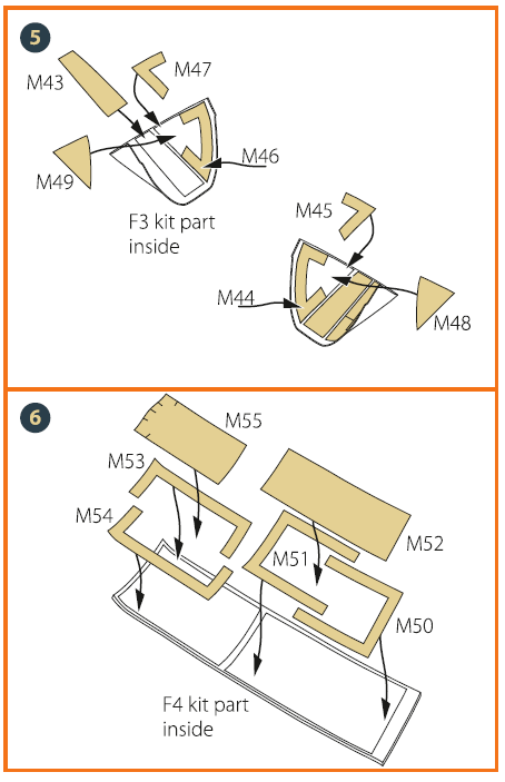 Clear Prop Models A48011 1:48 North-American/Rockwell OV-10Ð/D Bronco Double-Sided Paint Mask