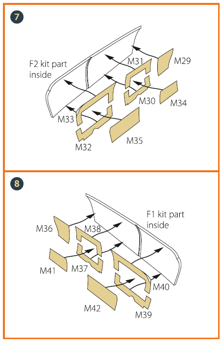 Clear Prop Models A48011 1:48 North-American/Rockwell OV-10Ð/D Bronco Double-Sided Paint Mask