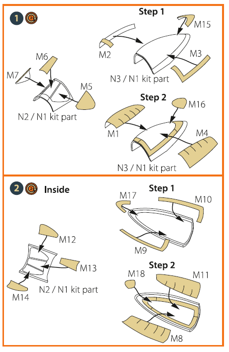 Clear Prop Models A48012 1:48 North-American F-82F/G/E/H Twin Mustang Paint Mask