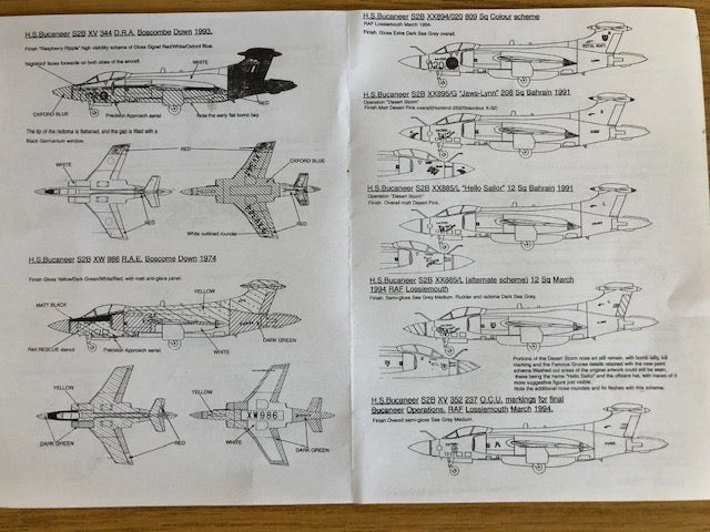 Check Six 048005 1:48 Blackburn/Hawker-Siddeley Buccaneer