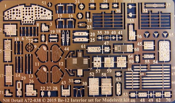 NH Detail CS72-004 1:72 Beriev Be-12 double set containing NHA72-037 and NHA72-038