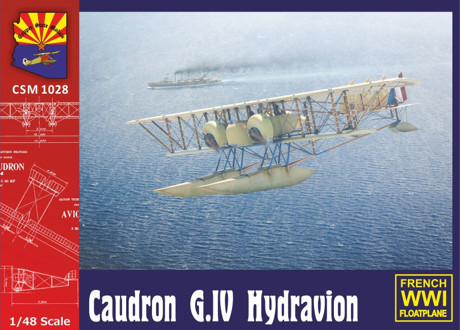 Copper State Models 1028 1:48 Caudron G.IV Hydravion