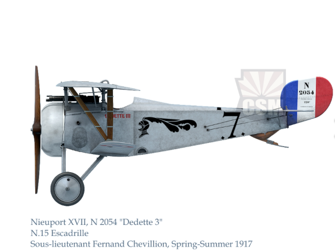 Copper State Models 32002 1:32 Nieuport XVII Late