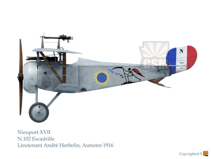 Copper State Models 32002 1:32 Nieuport XVII Late