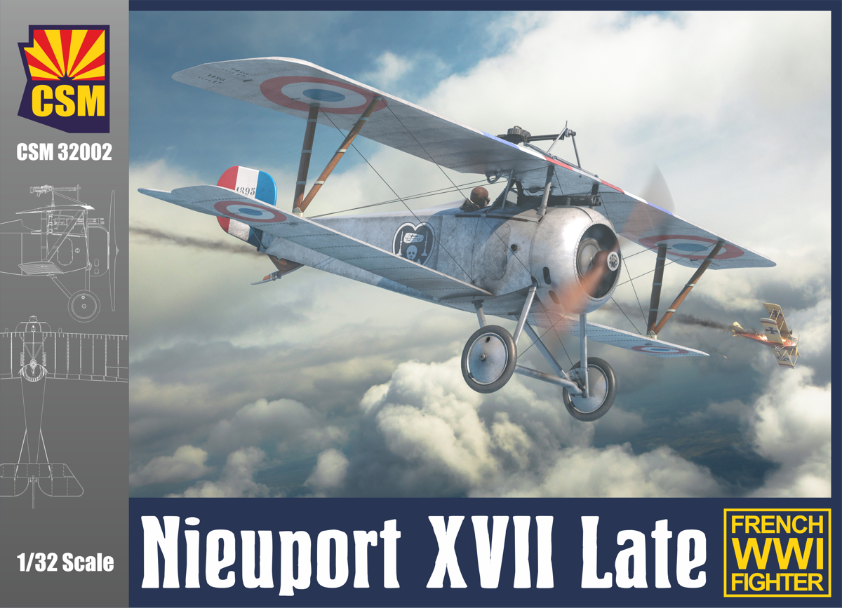 Copper State Models 32002 1:32 Nieuport XVII Late