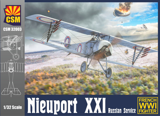 Copper State Models 32003 1:32 Nieuport XXI in Russian Service