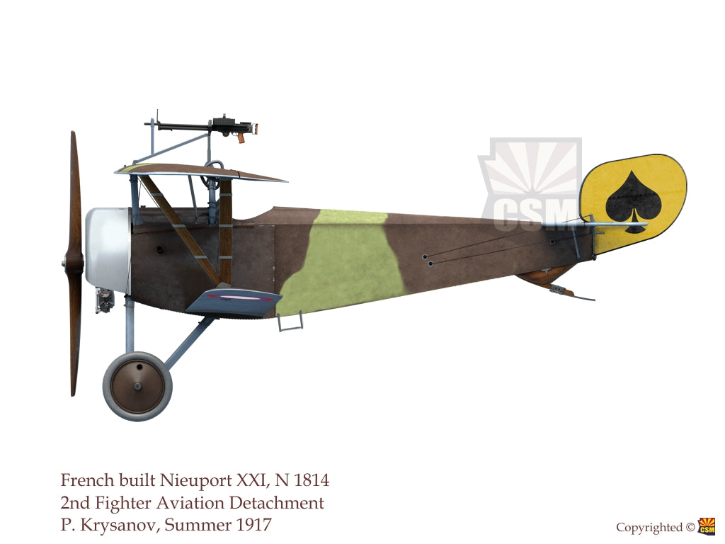 Copper State Models 32003 1:32 Nieuport XXI in Russian Service