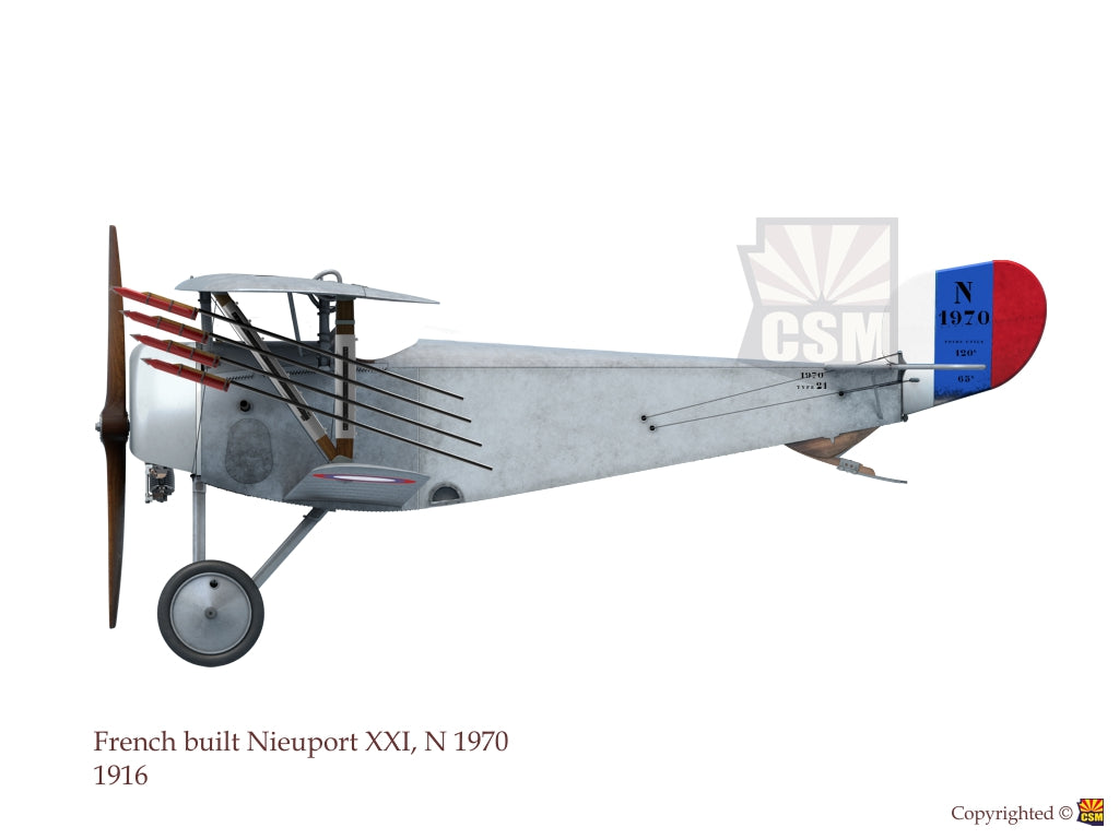 Copper State Models 32003 1:32 Nieuport XXI in Russian Service