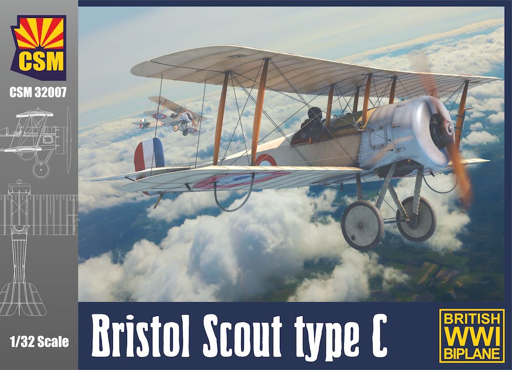 Copper State Models 32007 1:32 Bristol Scout type C