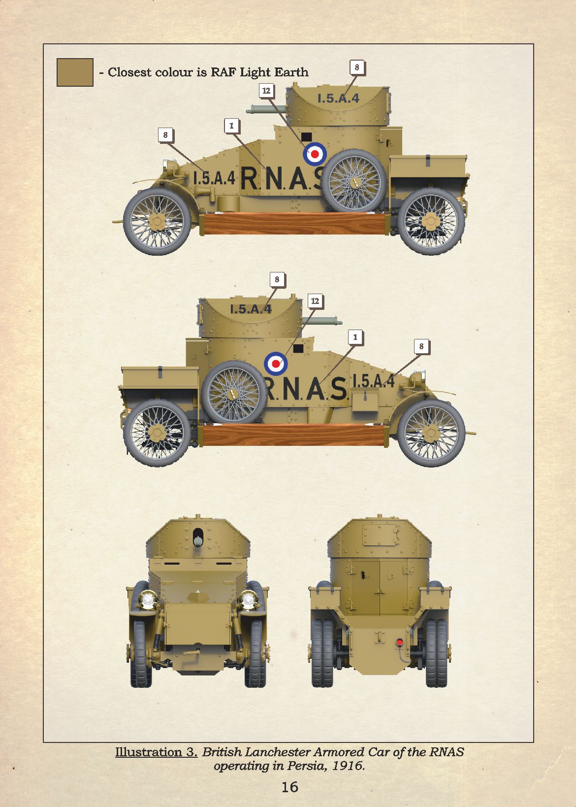 Copper State Models CSM35001 1:35 Lanchester British WWI armoured car