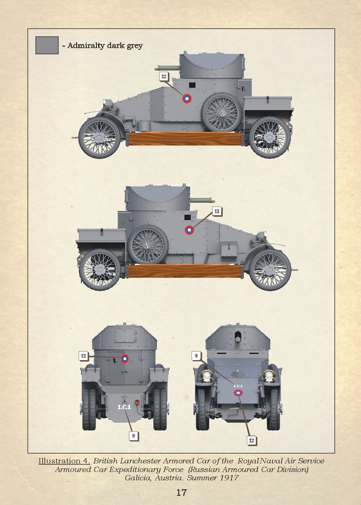 Copper State Models CSM35001 1:35 Lanchester British WWI armoured car