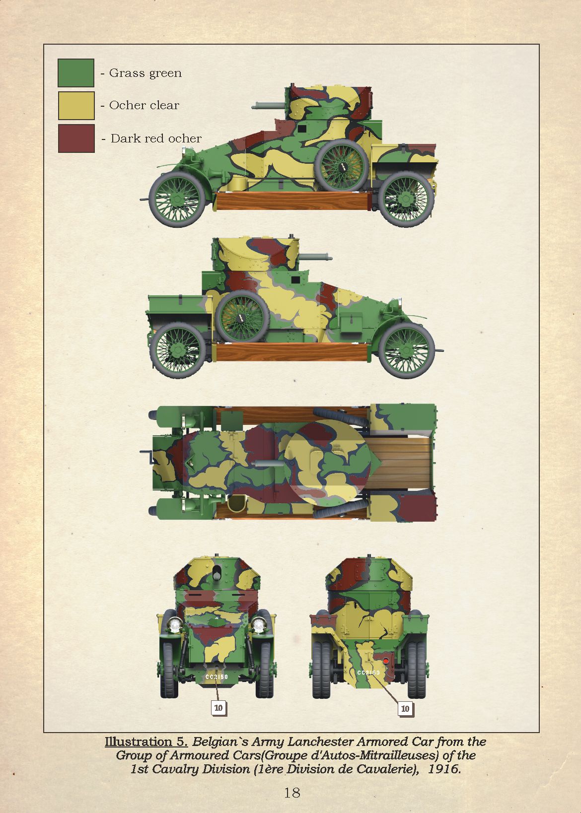 Copper State Models CSM35001 1:35 Lanchester British WWI armoured car