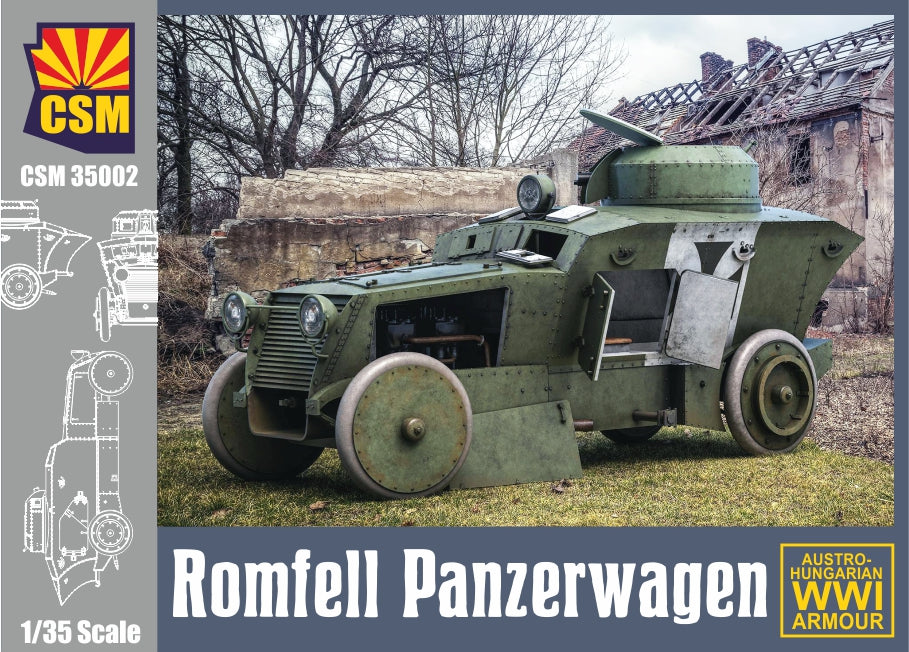 Copper State Models 35002 1:35 Austro-Hungarian 'Romfell' Panzerwagen