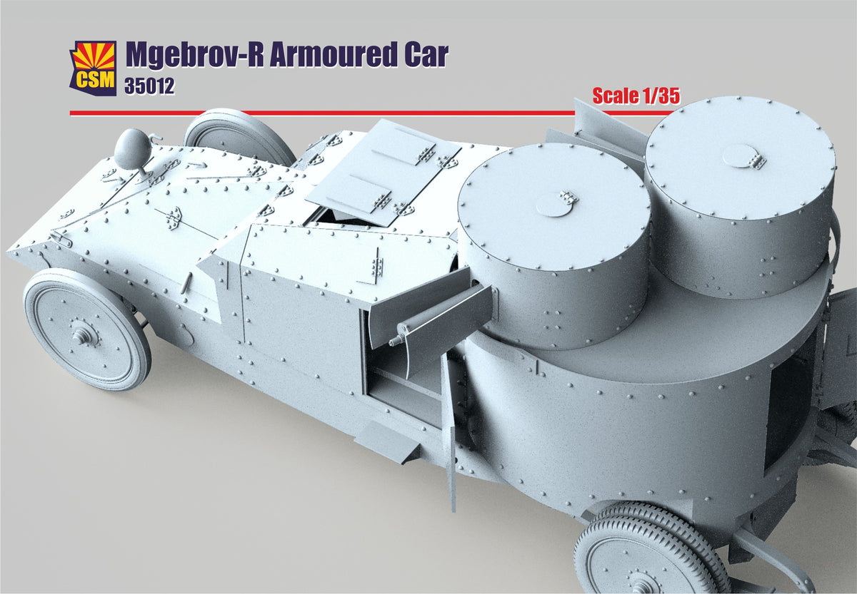 Copper State Models CSM35012 1:35 Mgebrov-R Russian armoured car