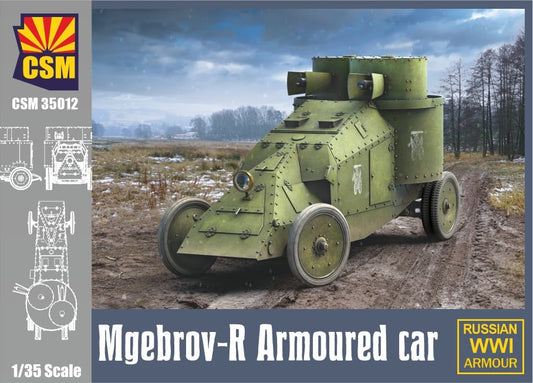 Copper State Models CSM35012 1:35 Mgebrov-R Russian armoured car