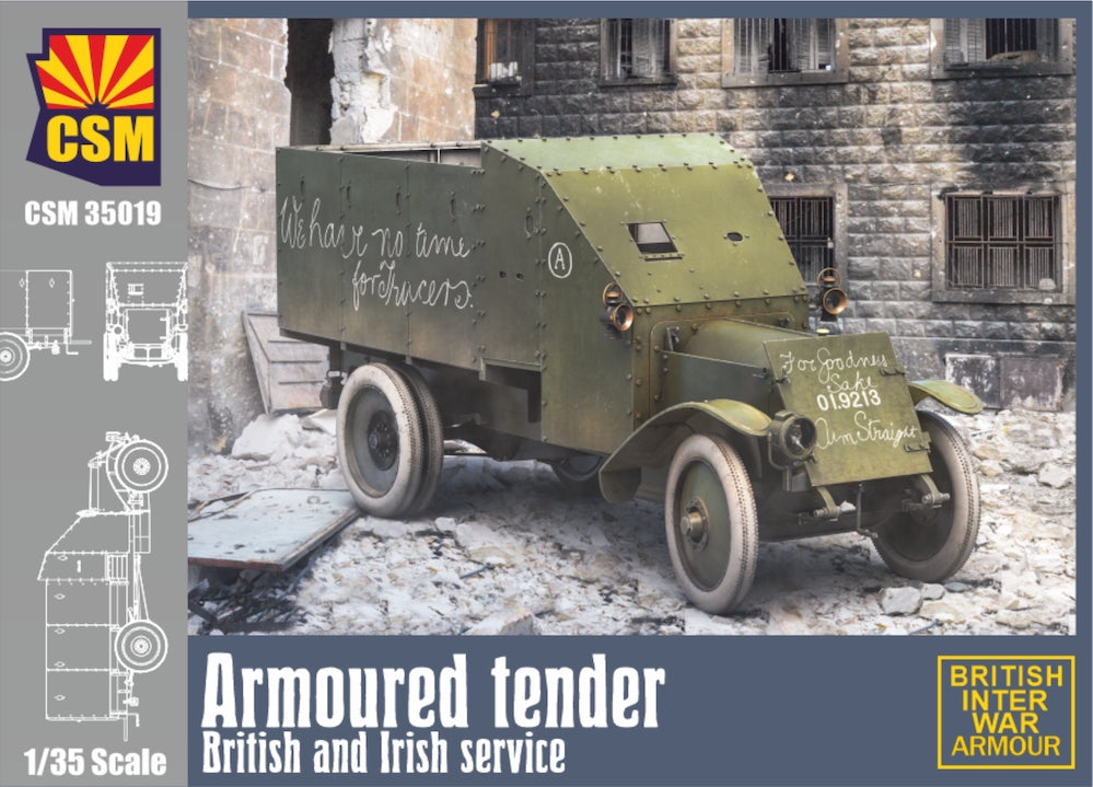 Copper State Models CSM35019 1:35 Armoured Tender, British and Irish Service.