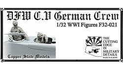 Copper State Models F32-021 1:32 DFW C.V German Crew