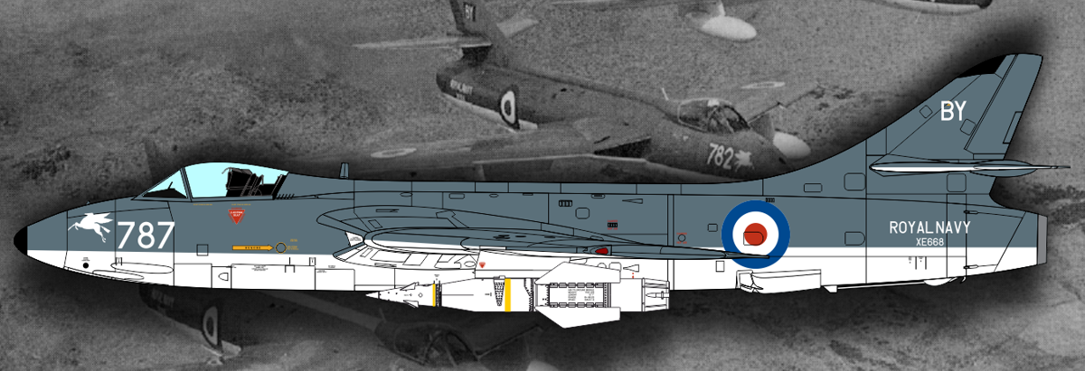 CtA Cut then Add 054 1:72 Hawker Hunter - RAF, FAA, Swiss, Sweden, 6 Markings